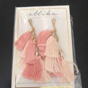 Ettika Day Dreamer Tassel Earrings